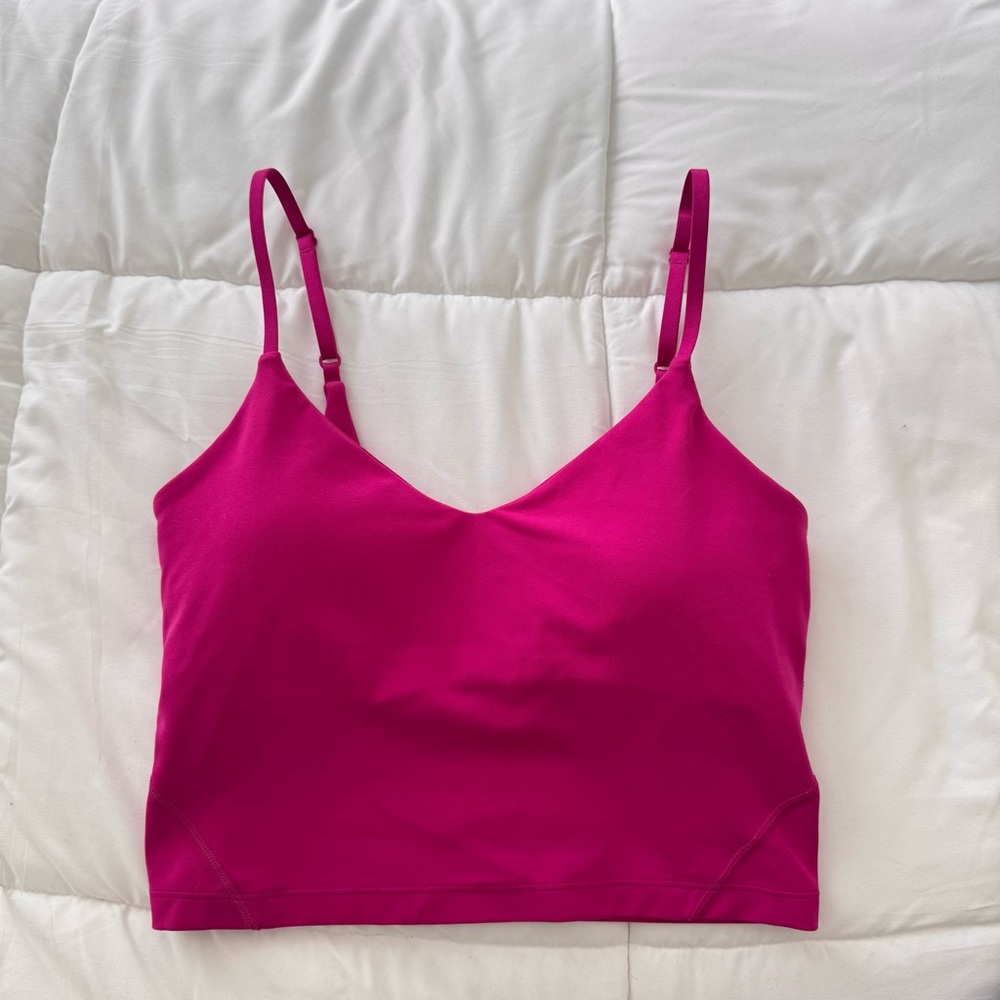 Lululemon Athletica Fuchsia Tank Top